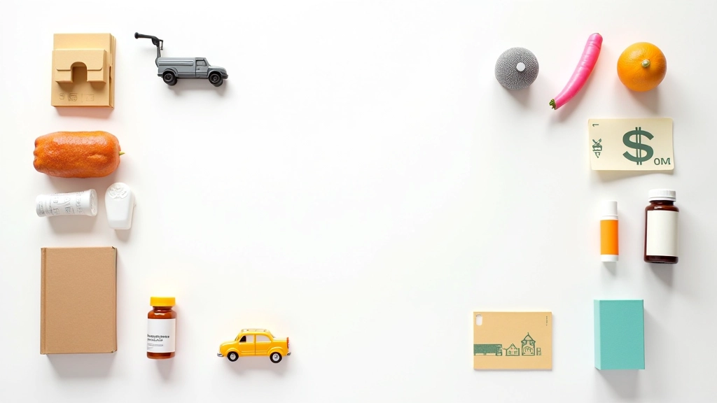 Různé kategorie zboží a služeb - potraviny, energie, doprava, zdravotnictví