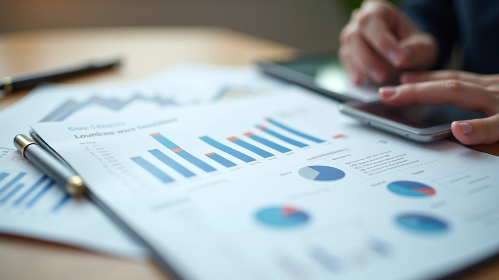 Finanční data a statistiky inflace zobrazené na digitálním dashboardu