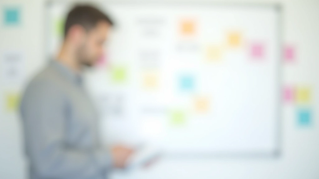 Domácnost plánující rozpočet s nápady na úspory a investice na tabuli